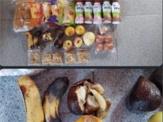 Penampakan menu liburan MBG di SDN 080 Panyabungan dan SMP Negeri 1 Panyabungan. (foto: istimewa)